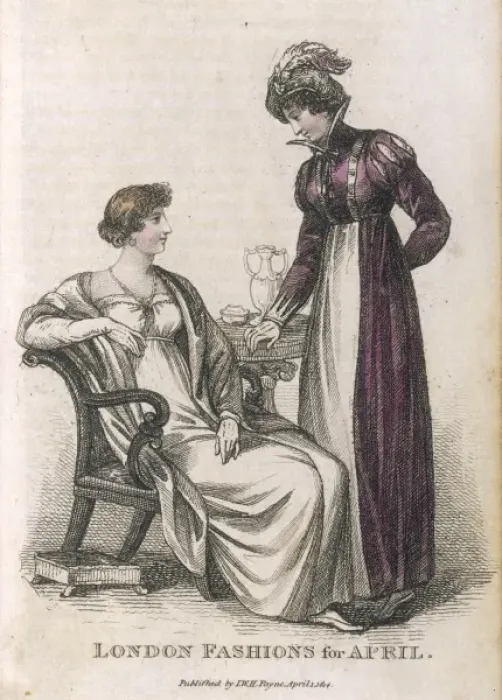 Framed Print : MORN. & EVEN. DRESS 1814 Framed Print : MORN. & EVEN. DRESS 1814
