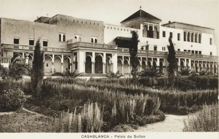 Framed Print : Morocco, Casablanca - The Sultans Palace Framed Print : Morocco, Casablanca - The Sultans Palace