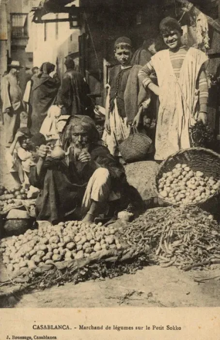 Framed Print : Morocco - Casablanca - Vegetable seller - Petit Sokko Framed Print : Morocco - Casablanca - Vegetable seller - Petit Sokko