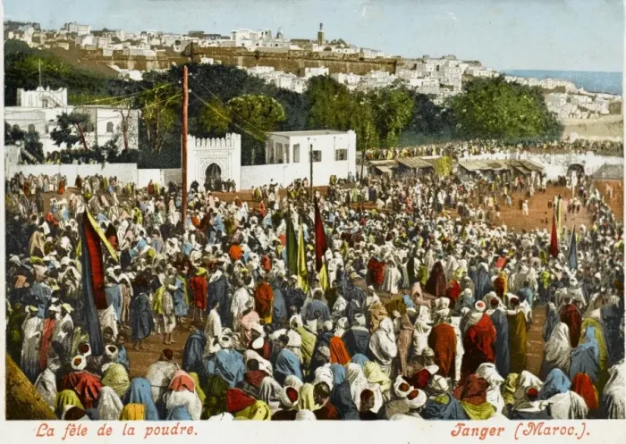 Framed Print : Morocco - Fete de la Poudre - Tangiers Framed Print : Morocco - Fete de la Poudre - Tangiers