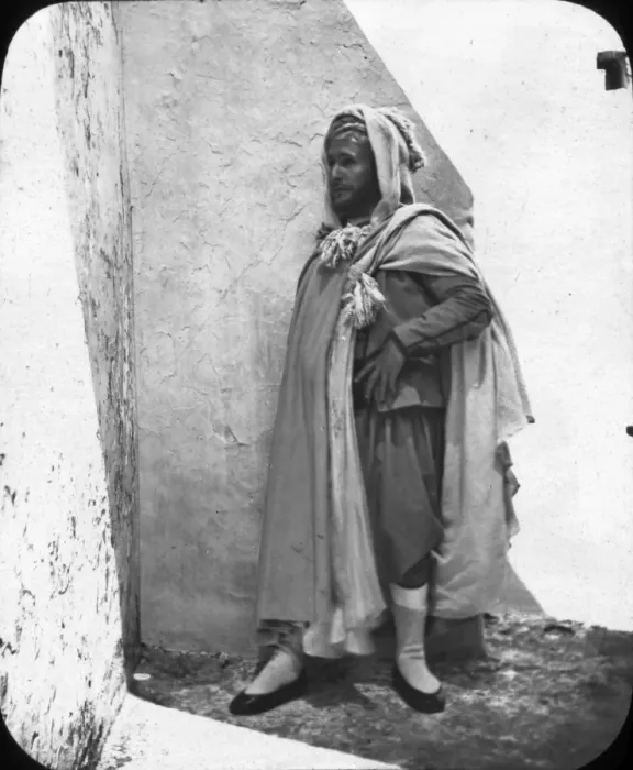 Framed Print : Morocco, North Africa - Algerian Moor