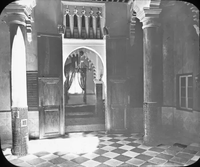 Framed Print : Morocco, North Africa - Modern Moorish House Framed Print : Morocco, North Africa - Modern Moorish House