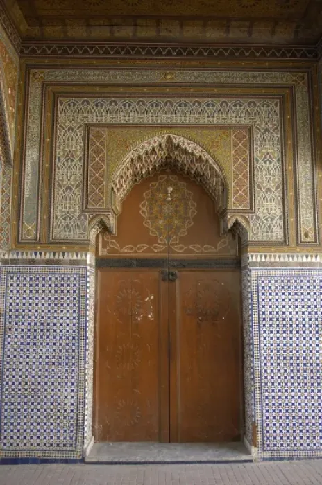 Framed Print : MOROCCO. Rabat. Gate of the mosque of the medina Framed Print : MOROCCO. Rabat. Gate of the mosque of the medina
