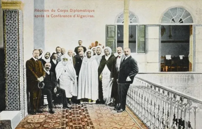 Framed Print : Morocco - Reunion of the Diplomatic Corps Framed Print : Morocco - Reunion of the Diplomatic Corps