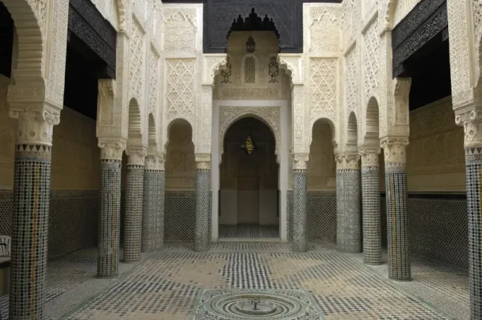 Framed Print : MOROCCO. Sal鮠Madrasah (c. 1341). Islamic art Framed Print : MOROCCO. Sal鮠Madrasah (c. 1341). Islamic art
