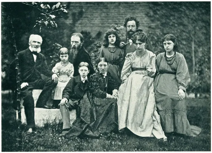 Framed Print : Morris and Burne-Jones Family Photo Framed Print : Morris and Burne-Jones Family Photo