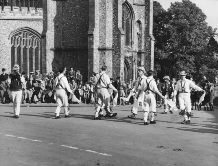 Framed Print : Morris Dance / Musto Framed Print : Morris Dance / Musto