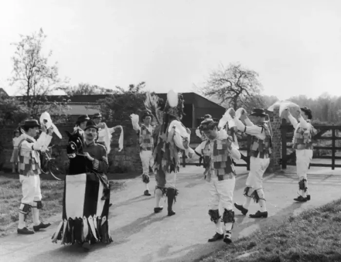Framed Print : Morris Dance / Musto Framed Print : Morris Dance / Musto