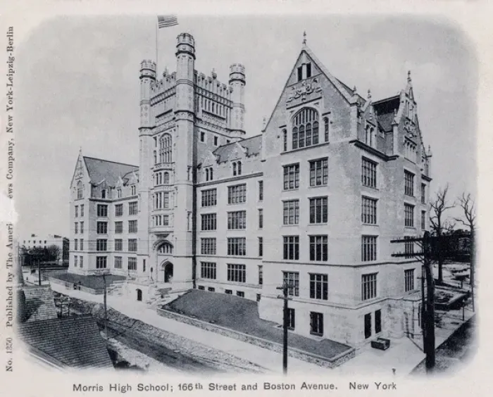 Framed Print : Morris High School in New York City, USA Framed Print : Morris High School in New York City, USA