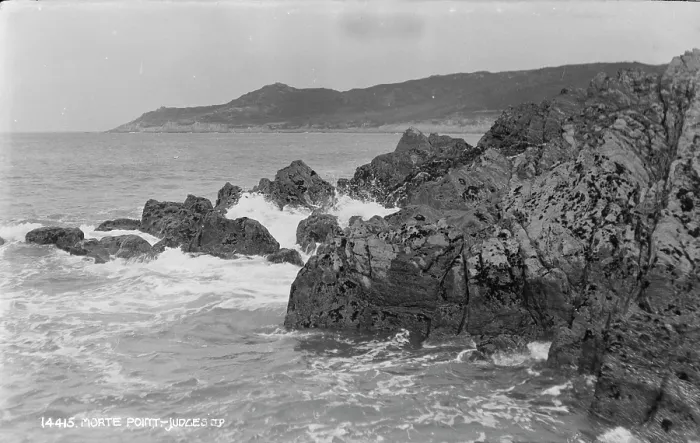 Framed Print : Morte Point, Judges Framed Print : Morte Point, Judges