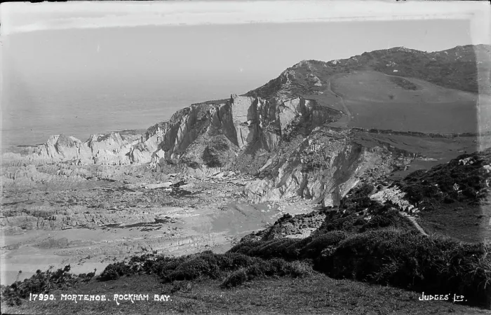 Framed Print : Mortehoe, Rockham Bay Framed Print : Mortehoe, Rockham Bay