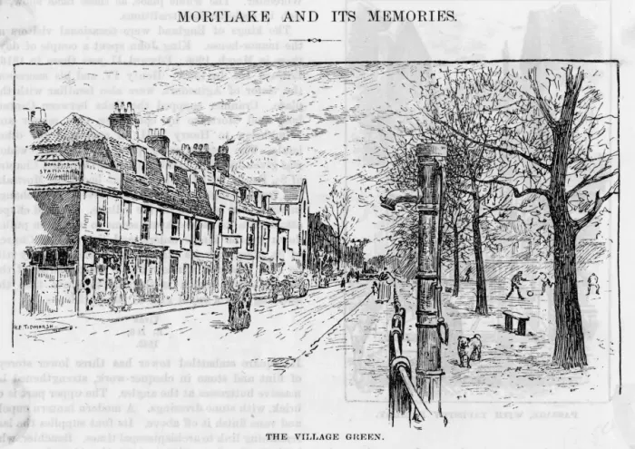 Framed Print : Mortlake, London Framed Print : Mortlake, London