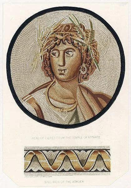 Mosaic of Demeter  /  Ceres