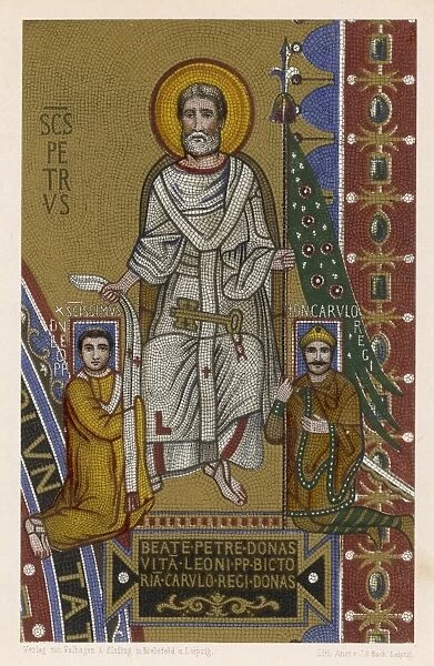 Mosaic in Papal Palace