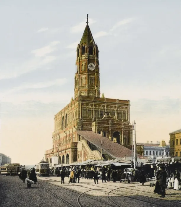Framed Print : Moscow / Suhareva Square Framed Print : Moscow / Suhareva Square