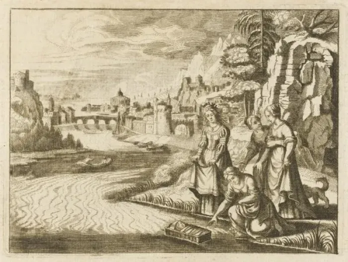Framed Print : Moses Found Framed Print : Moses Found
