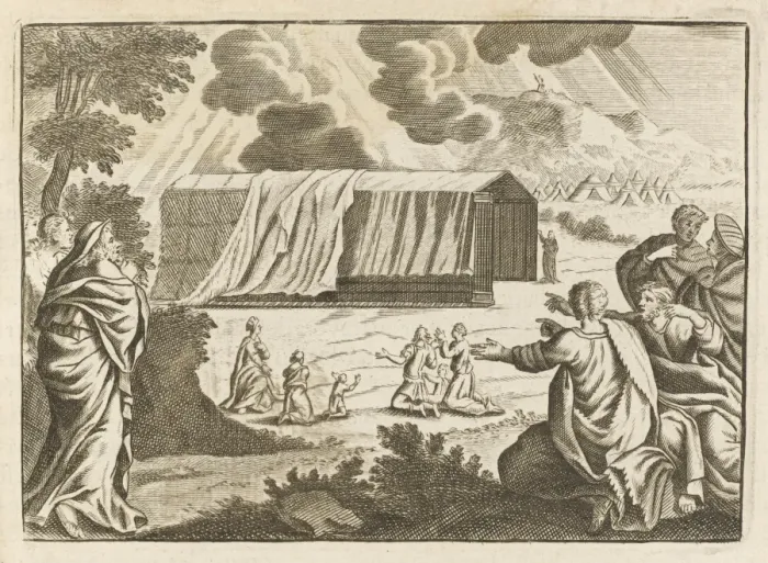 Framed Print : Moses Builds Tabernacle Framed Print : Moses Builds Tabernacle