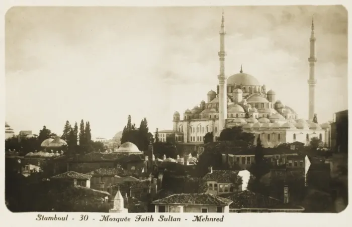 Framed Print : Mosque Fatih Camii Framed Print : Mosque Fatih Camii