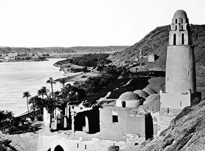 Framed Print : Mosque of Mishdd, Philae, Egypt, Victorian period Framed Print : Mosque of Mishdd, Philae, Egypt, Victorian period
