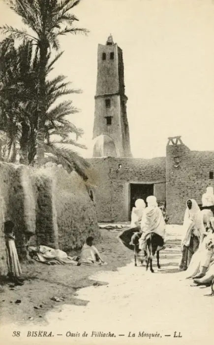 Framed Print : The Mosque at the Oasis of Filliache. Biskra Framed Print : The Mosque at the Oasis of Filliache. Biskra