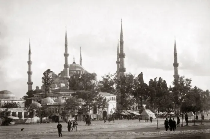 Framed Print : Mosque of Sultan Ahmed, Constaintinople, (Istanbul) Turkey Framed Print : Mosque of Sultan Ahmed, Constaintinople, (Istanbul) Turkey