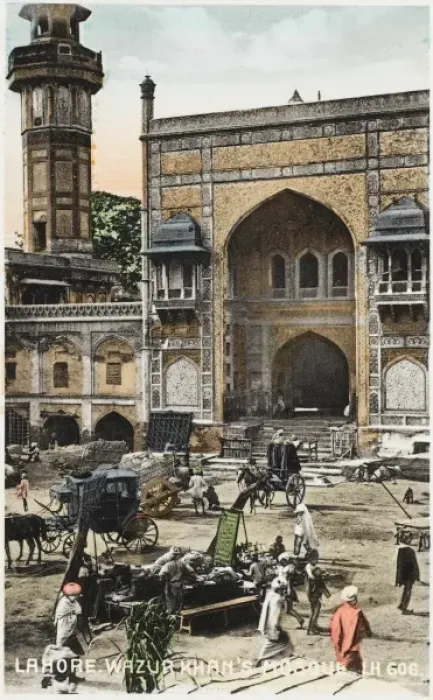 Framed Print : Mosque of Wazir Khan, Lahore, Pakistan Framed Print : Mosque of Wazir Khan, Lahore, Pakistan