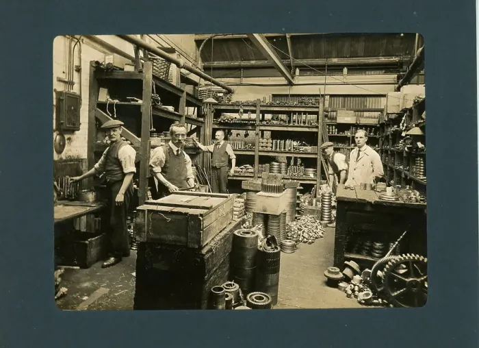 Framed Print : The Moss Gear Company of Birmingham Framed Print : The Moss Gear Company of Birmingham