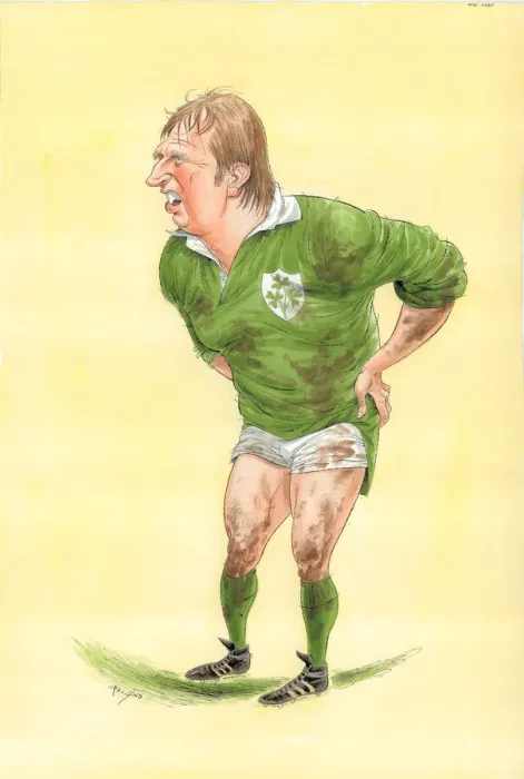 Framed Print : Moss Keane - Irish rugby player Framed Print : Moss Keane - Irish rugby player