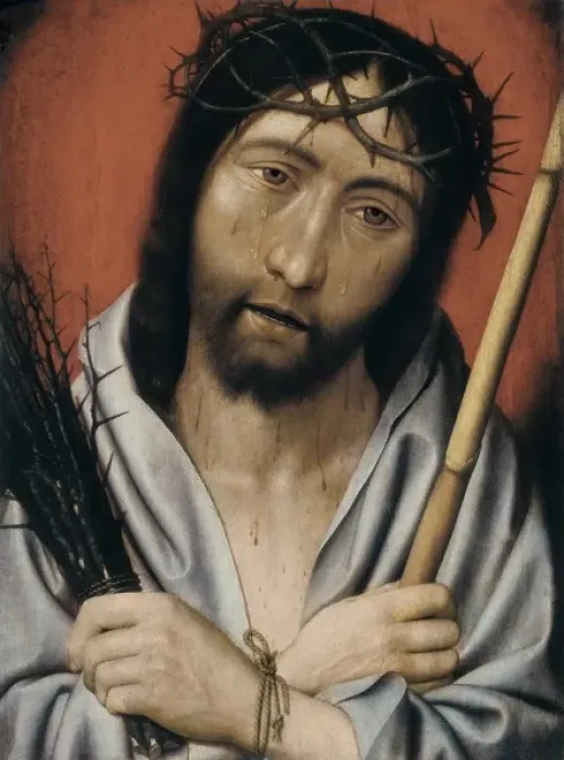 Framed Print : MOSTAERT, Jan (1470-1556). Christ of the Tears Framed Print : MOSTAERT, Jan (1470-1556). Christ of the Tears