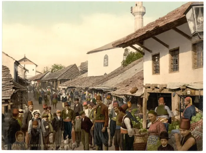 Framed Print : Mostar, Turken Viertel Mostar, T?rken Viertel Framed Print : Mostar, Turken Viertel Mostar, T?rken Viertel