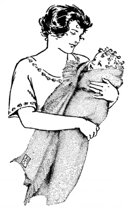 Framed Print : Mother and Baby 1927 Framed Print : Mother and Baby 1927