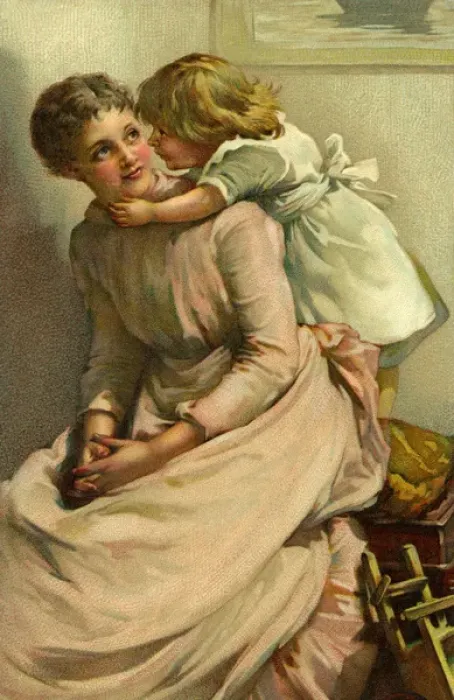 Framed Print : Mother and child Framed Print : Mother and child