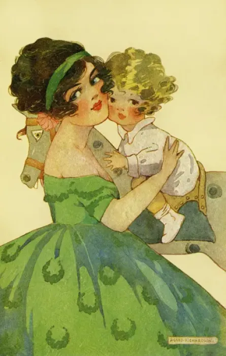 Framed Print : Mother & child Framed Print : Mother & child