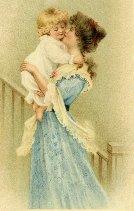 Framed Print : Mother & child Framed Print : Mother & child