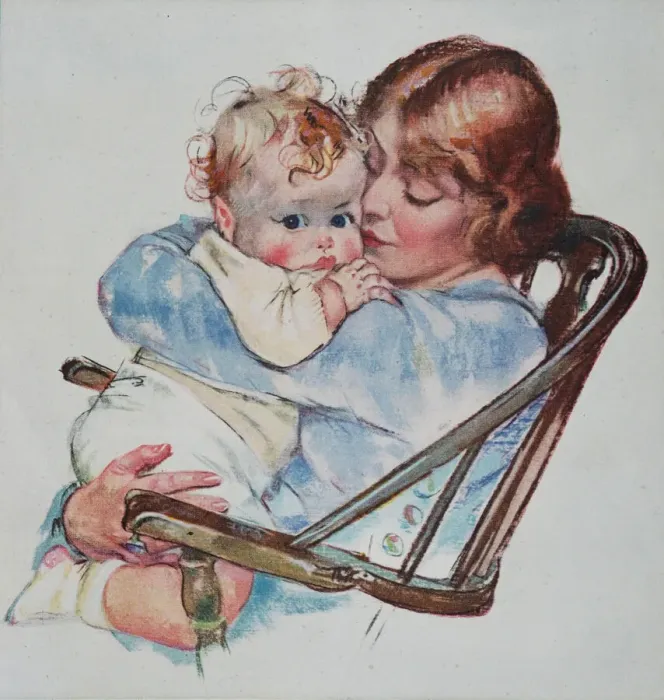 Framed Print : Mother & child Framed Print : Mother & child