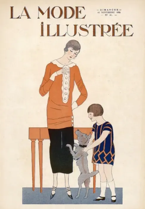 Framed Print : Mother, Child & Dog 1921 Framed Print : Mother, Child & Dog 1921