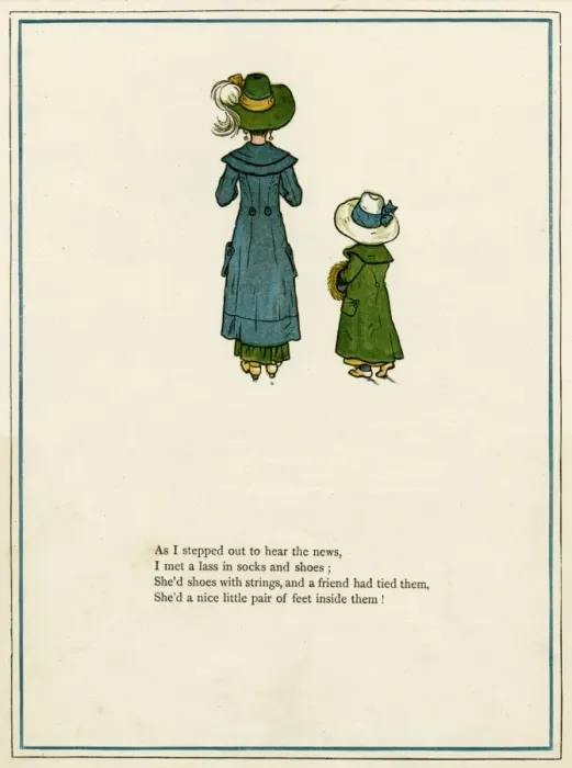 Framed Print : Mother and child, seen from the back Framed Print : Mother and child, seen from the back