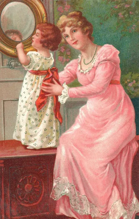 Framed Print : Mother & Daughter Framed Print : Mother & Daughter