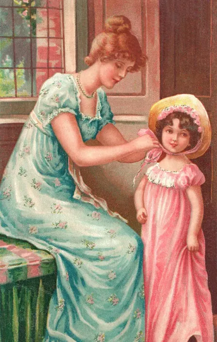 Framed Print : Mother & Daughter Framed Print : Mother & Daughter