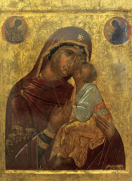 Mother of God (Glylophilousa). Constantinople master active