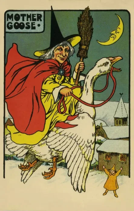 Framed Print : Mother Goose Framed Print : Mother Goose