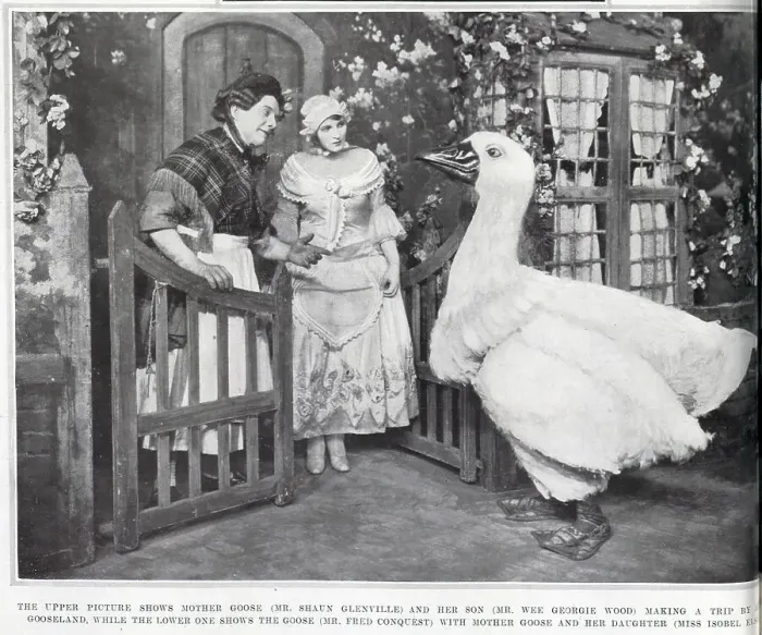 Framed Print : Mother Goose Pantomime Framed Print : Mother Goose Pantomime