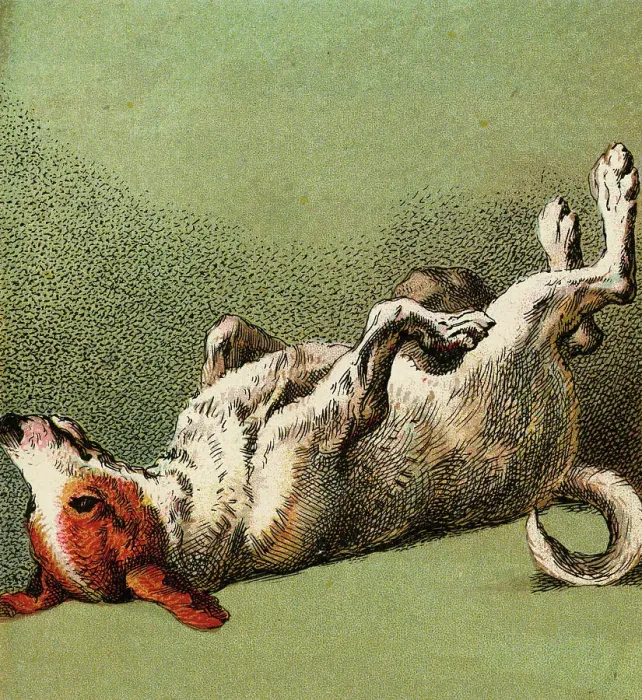 Framed Print : MOTHER HUBBARD / DOG DEAD Framed Print : MOTHER HUBBARD / DOG DEAD