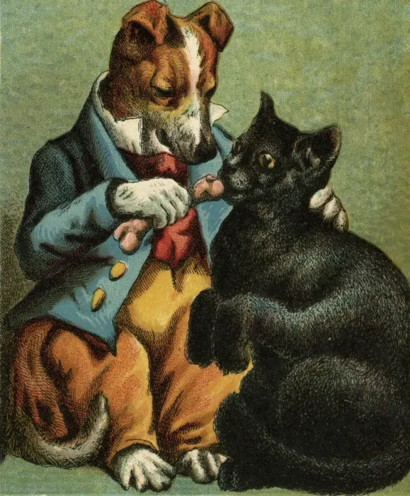 Framed Print : Mother Hubbard / Feed Cat Framed Print : Mother Hubbard / Feed Cat