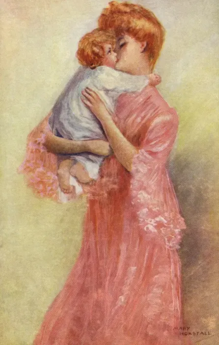 Framed Print : Mother with young child Framed Print : Mother with young child