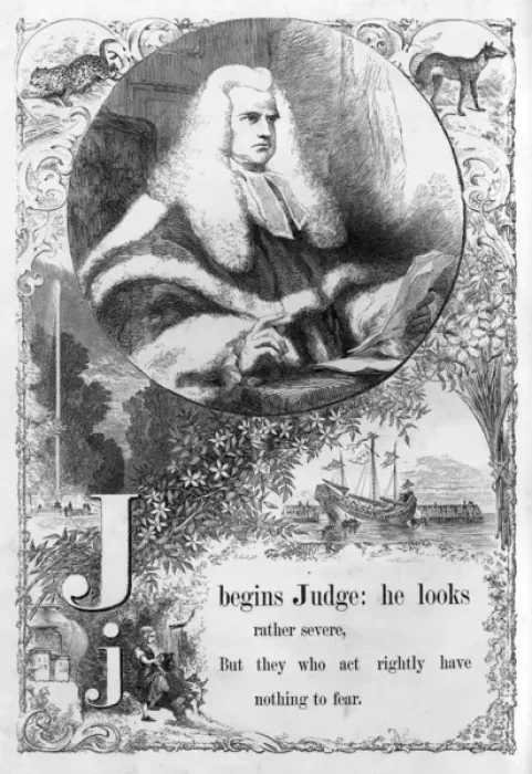 Framed Print : The Mothers Picture Alphabet -- J Framed Print : The Mothers Picture Alphabet -- J