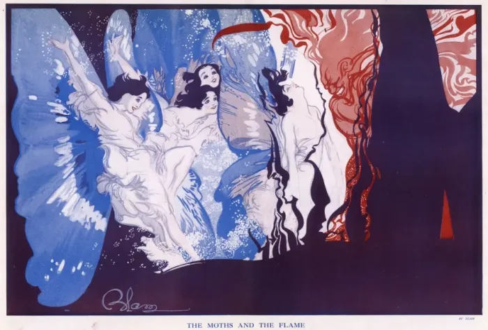 Framed Print : The Moths and the Flame Framed Print : The Moths and the Flame