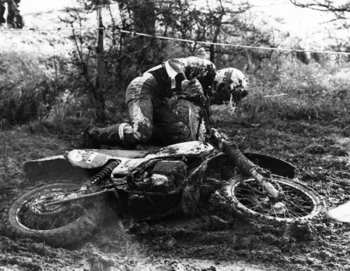 Framed Print : Motocross Scrambling Framed Print : Motocross Scrambling