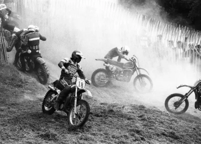Framed Print : Motocross Scrambling Framed Print : Motocross Scrambling