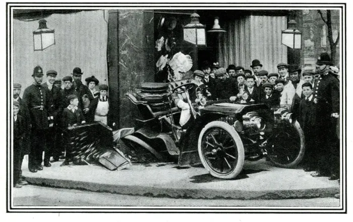 Framed Print : Motor car crash, foot of Kingston Hill, Norbiton, Surrey Framed Print : Motor car crash, foot of Kingston Hill, Norbiton, Surrey